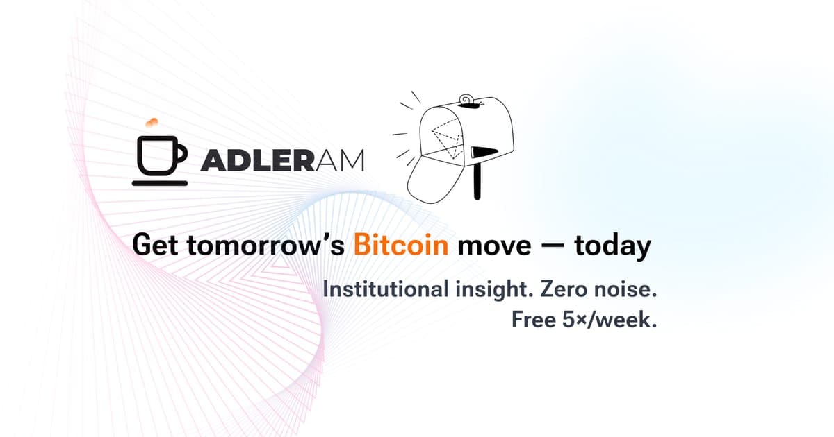 Axel Adler Jr. | Bitcoin On-Chain Analyst & CryptoQuant Verified Author