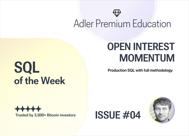 Production SQL with full methodology